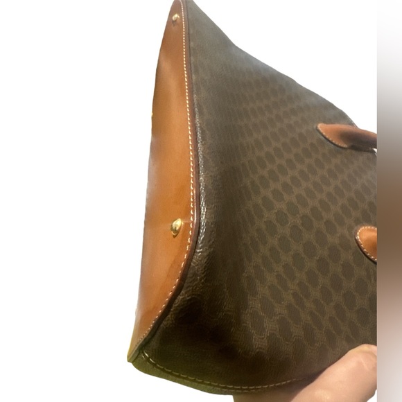 Authentic Celine Vintage Handbag Alma Monogram PVC Preowned - Picture 8 of 14